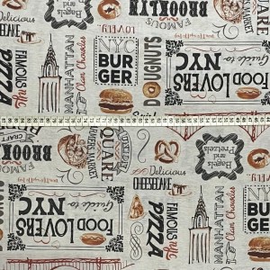 Egyéb mintás bútorvászon étel mintájú 140cm